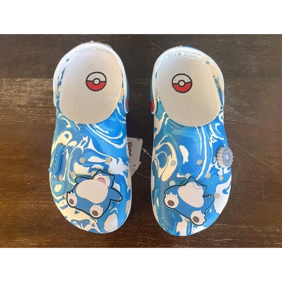 Crocs x Pokemon Classic Clog "Snorlax" Men's Size 8/Women's Size 10 210245-90H - Picture 6 of 11